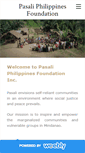 Mobile Screenshot of pasaliphilippines.org