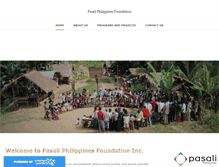 Tablet Screenshot of pasaliphilippines.org